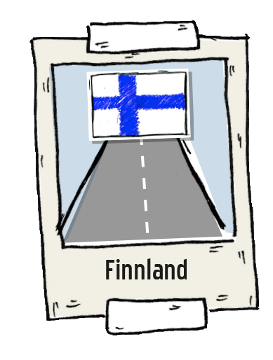 Polaroid Finnland Roadtrip