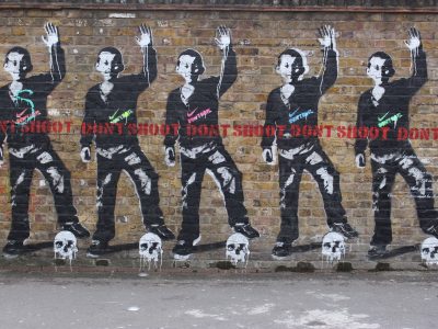 Graffiti Shoreditch London Stencil Streetart