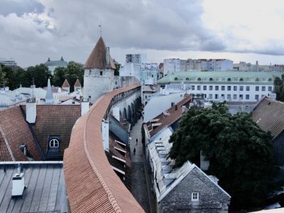 Stadtmauer-Tallin Estland Baltikum