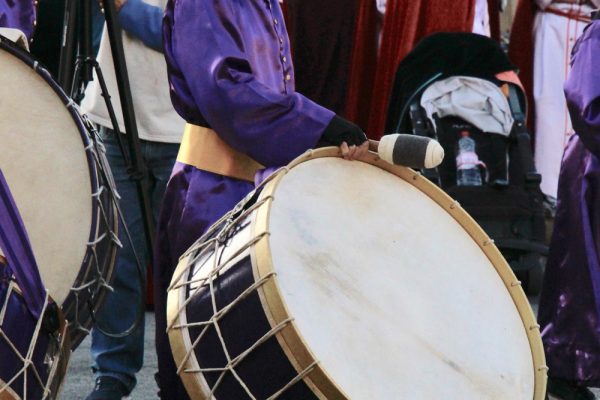 Trommel-Parade Andalusien Ostern Karwoche Semana-Santa