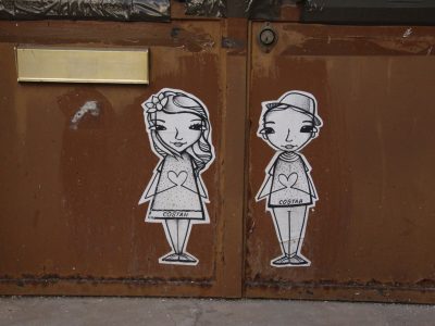 Streetart Graffiti Sticker Portugal Costah